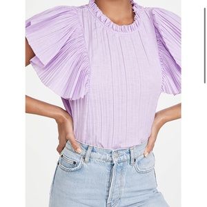 NWT Sea NY Bailey broomstick top lilac small